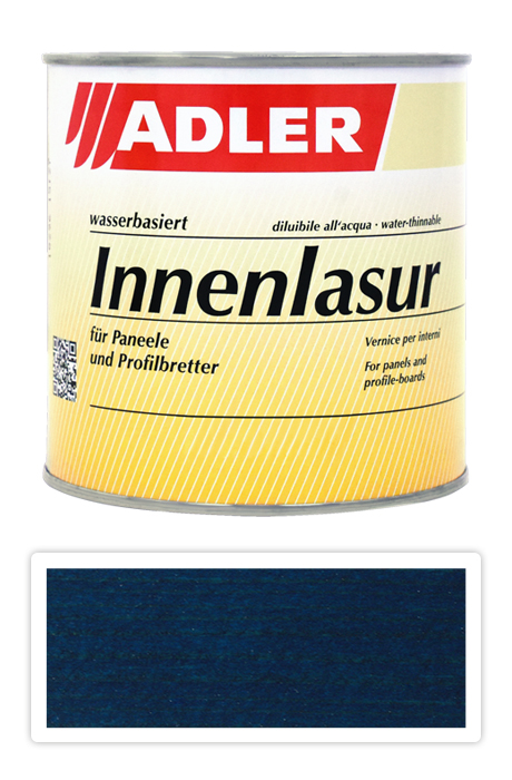 ADLER Innenlasur - vodou riediteľná lazúra na drevo pre interiéry 0.75 l Blauer Morpho ST 07/1