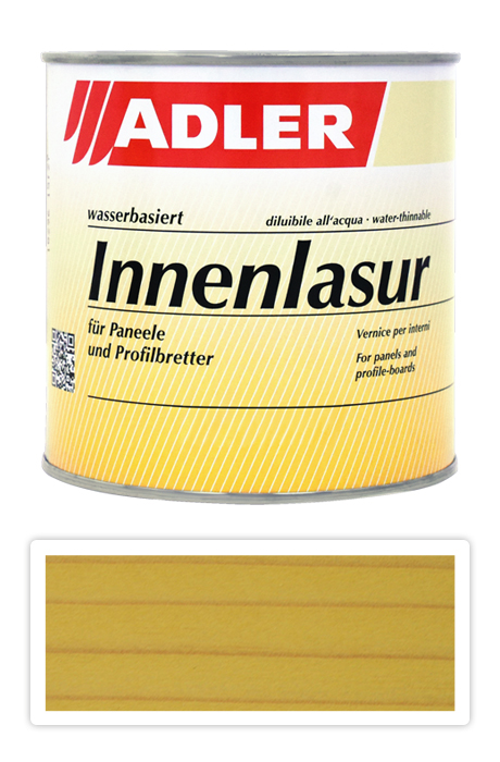 ADLER Innenlasur - vodou riediteľná lazúra na drevo pre interiéry 0.75 l Helios ST 12/1