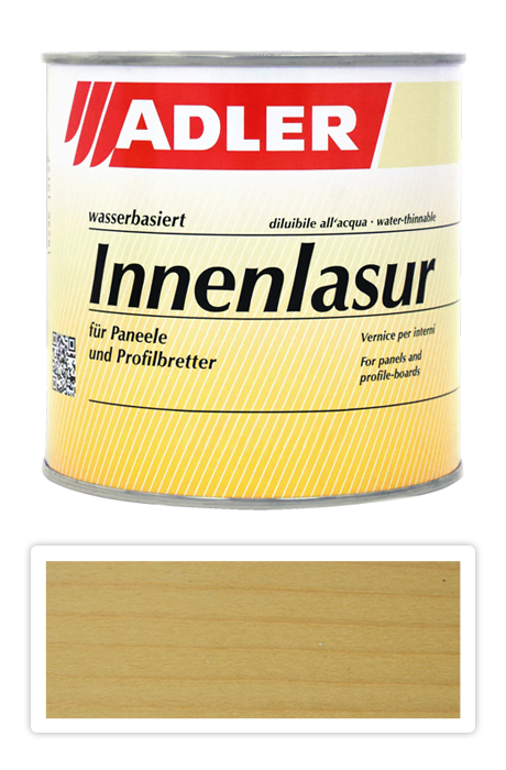 ADLER Innenlasur - vodou riediteľná lazúra na drevo pre interiéry 0.75 l Honigbad ST 13/1