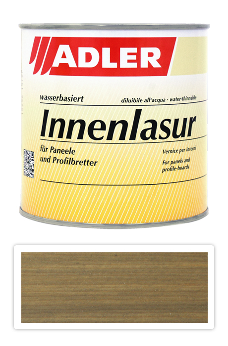 ADLER Innenlasur - vodou riediteľná lazúra na drevo pre interiéry 0.75 l Sen LW 12/3