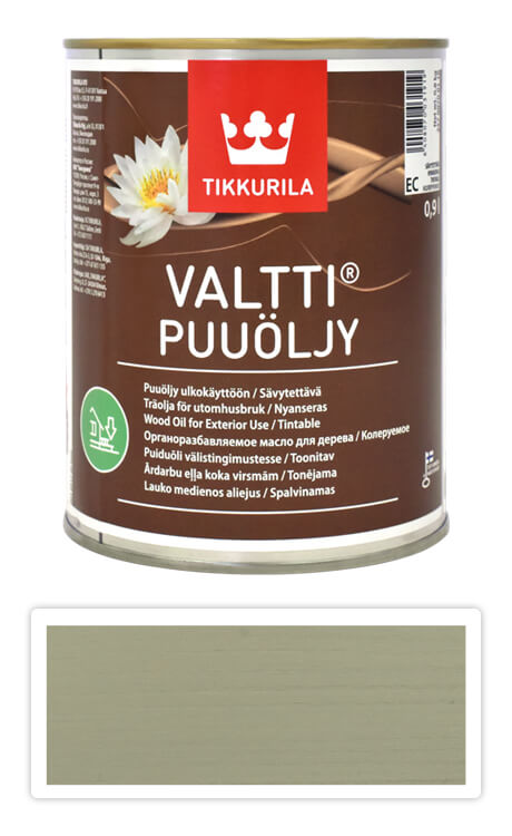 TIKKURILA Valtti wood oil - olej na terasy a nábytok 0.9 l Kaisla 5061
