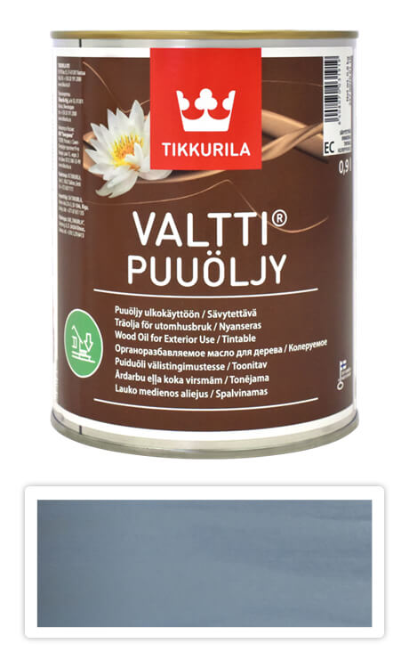 TIKKURILA Valtti wood oil - olej na terasy a nábytok 0.9 l Kajo 5084