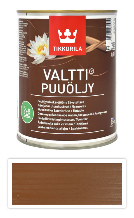TIKKURILA Valtti wood oil - olej na terasy a nábytok 0.9 l Pouta 5052