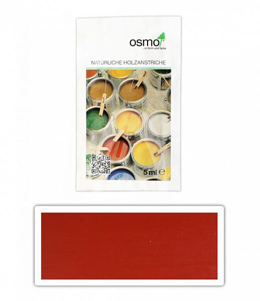 OSMO Sedliacka farba 0.005 l Karmínovo červená 2311 vzorka