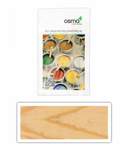 OSMO Top olej nanábytok a kuchynské dosky 0.005 l Bezfarebný mat 3058 vzorka
