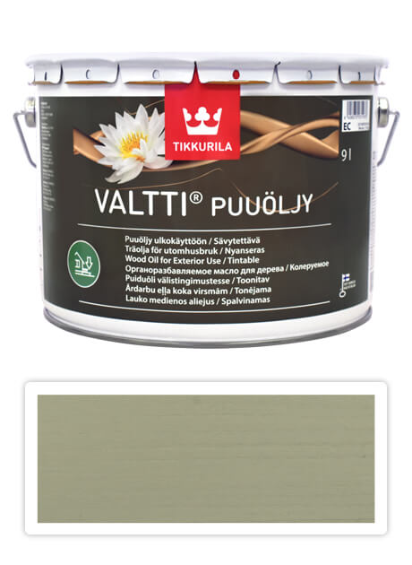 TIKKURILA Valtti wood oil - olej na terasy a nábytok 9 l Kaisla 5061