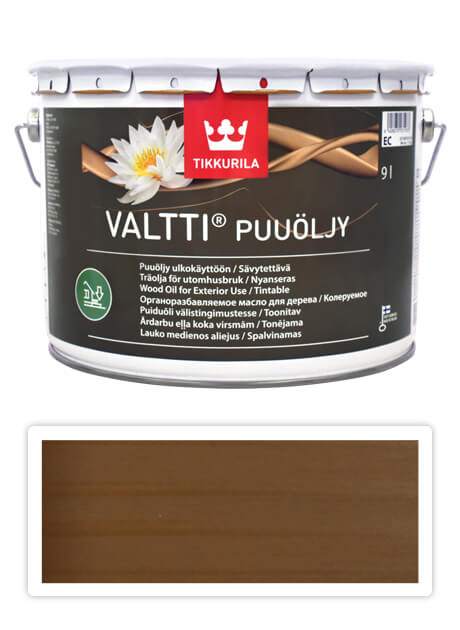 TIKKURILA Valtti wood oil - olej na terasy a nábytok 9 l Ruoko 5070