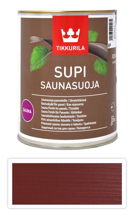 TIKKURILA Supi Sauna Finish - akrylátový lak do sauny 0.9 l Varvikko 5058