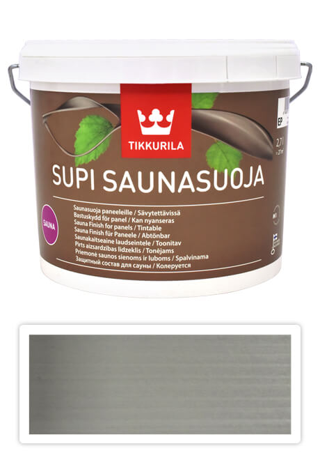 TIKKURILA Supi Sauna Finish - akrylátový lak do sauny 2.7 l Kaste 5081