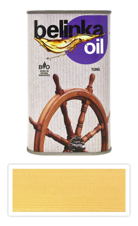 BELINKA Oil Tung - tungový olej 0.5 l Bezfarebný