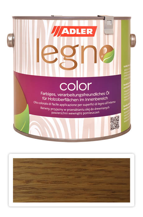 ADLER Legno Color - sfarbujúci olej na ošetrenie drevín 2.5 l SK 08