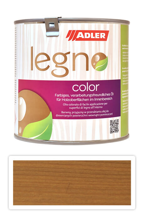 ADLER Legno Color - sfarbujúci olej na ošetrenie drevín 0.75 l Cornflakes ST 09/2