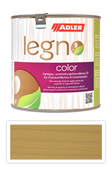 ADLER Legno Color - sfarbujúci olej na ošetrenie drevín 0.75 l Flou ST 14/5