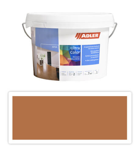 Adler Aviva Ultra Color - maliarska farba na steny v interiéri 1 l Steinrötel AS 10/5