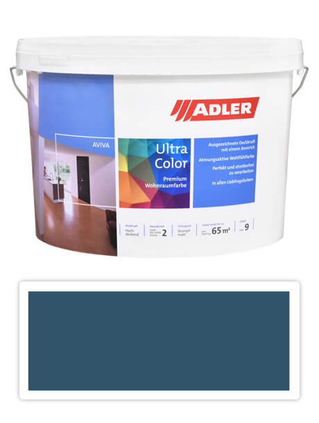 Adler Aviva Ultra Color - maliarska farba na steny v interiéri 9 l Ehrenpreis AS 16/4