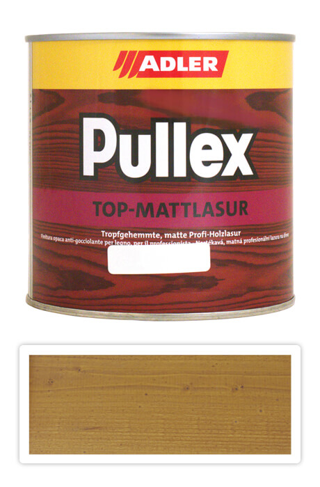 ADLER Pullex Top Mattlasur - tenkovrstvová matná lazúra pre exteriéry 0.75 l Smrekovec