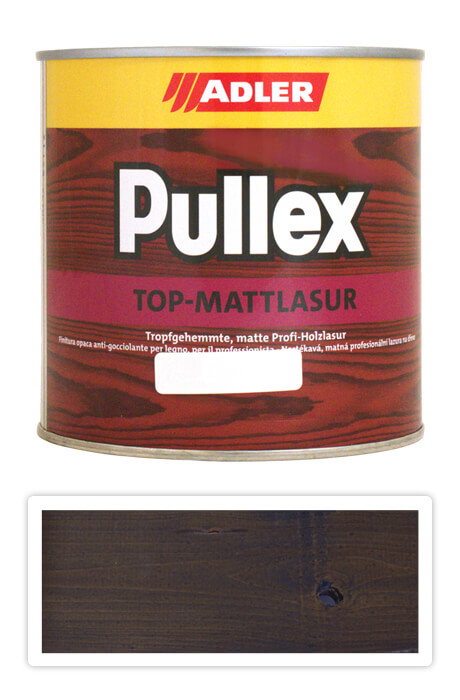 ADLER Pullex Top Mattlasur - tenkovrstvová matná lazúra pre exteriéry 0.75 l Palisander