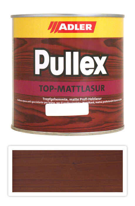 ADLER Pullex Top Mattlasur - tenkovrstvová matná lazúra pre exteriéry 0.75 l Sipo