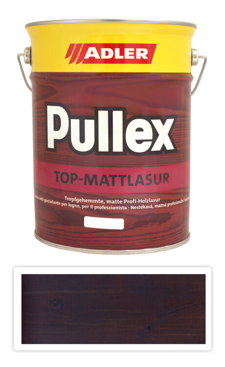 ADLER Pullex Top Mattlasur - tenkovrstvová matná lazúra pre exteriéry 4.5 l Afzelia