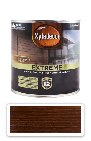 XYLADECOR Extreme - prémiová olejová lazúra na drevo 2.5 l Orech