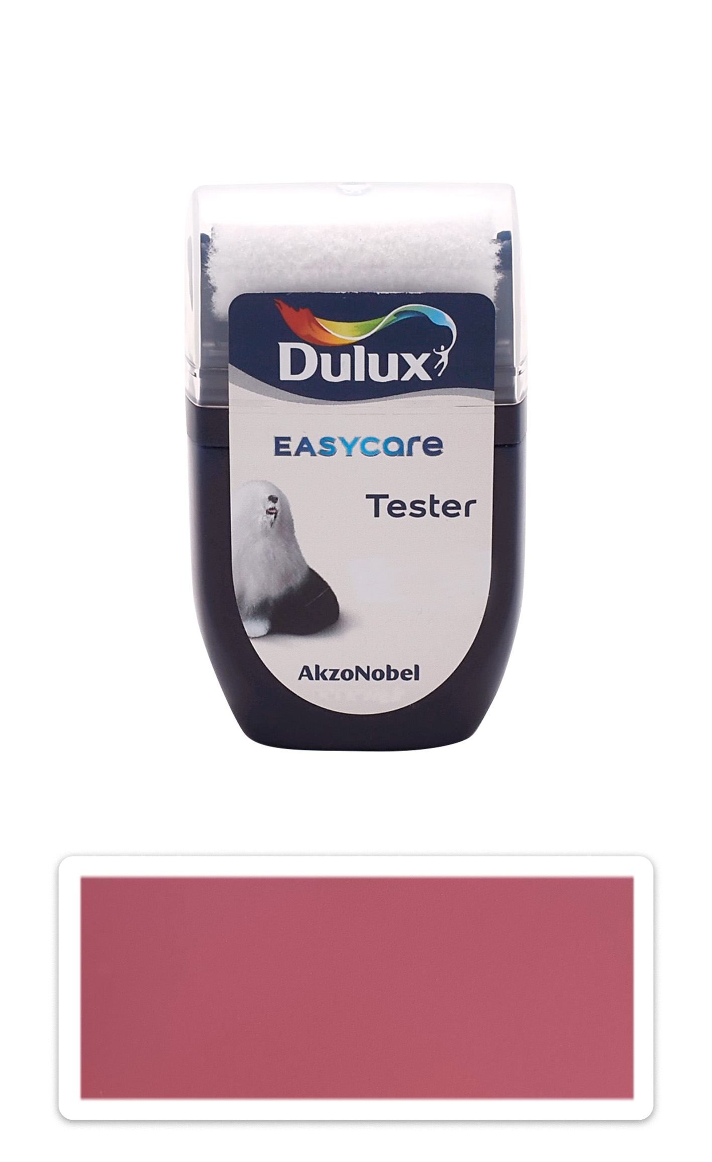 DULUX EasyCare - umývateľná maliarska farba do interiéru 0.03 l Kytica ruží vzorka