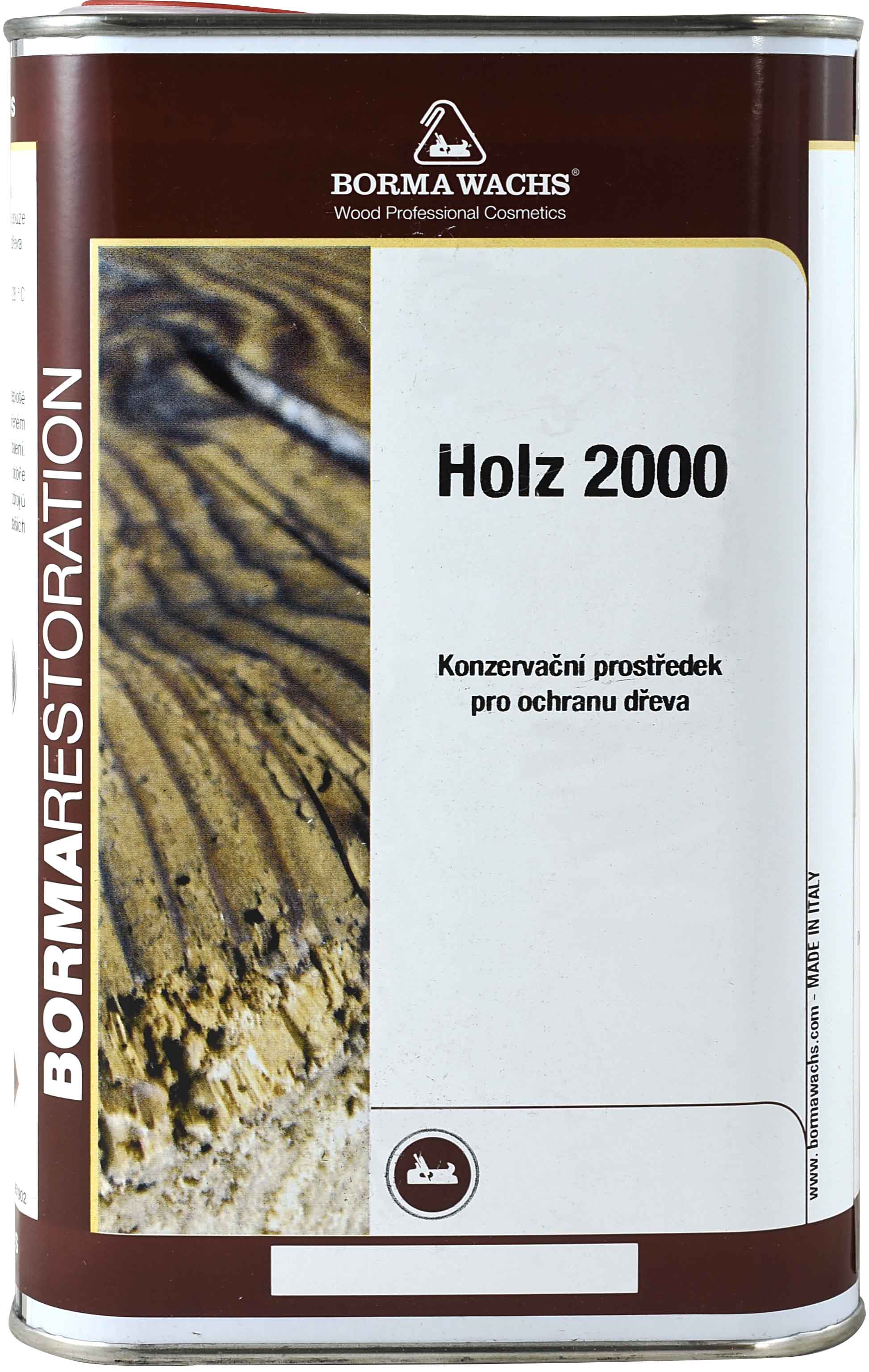 BORMA Restauro Holz 2000 - ochrana pred škodcami dreva 1 l Bezfarebná