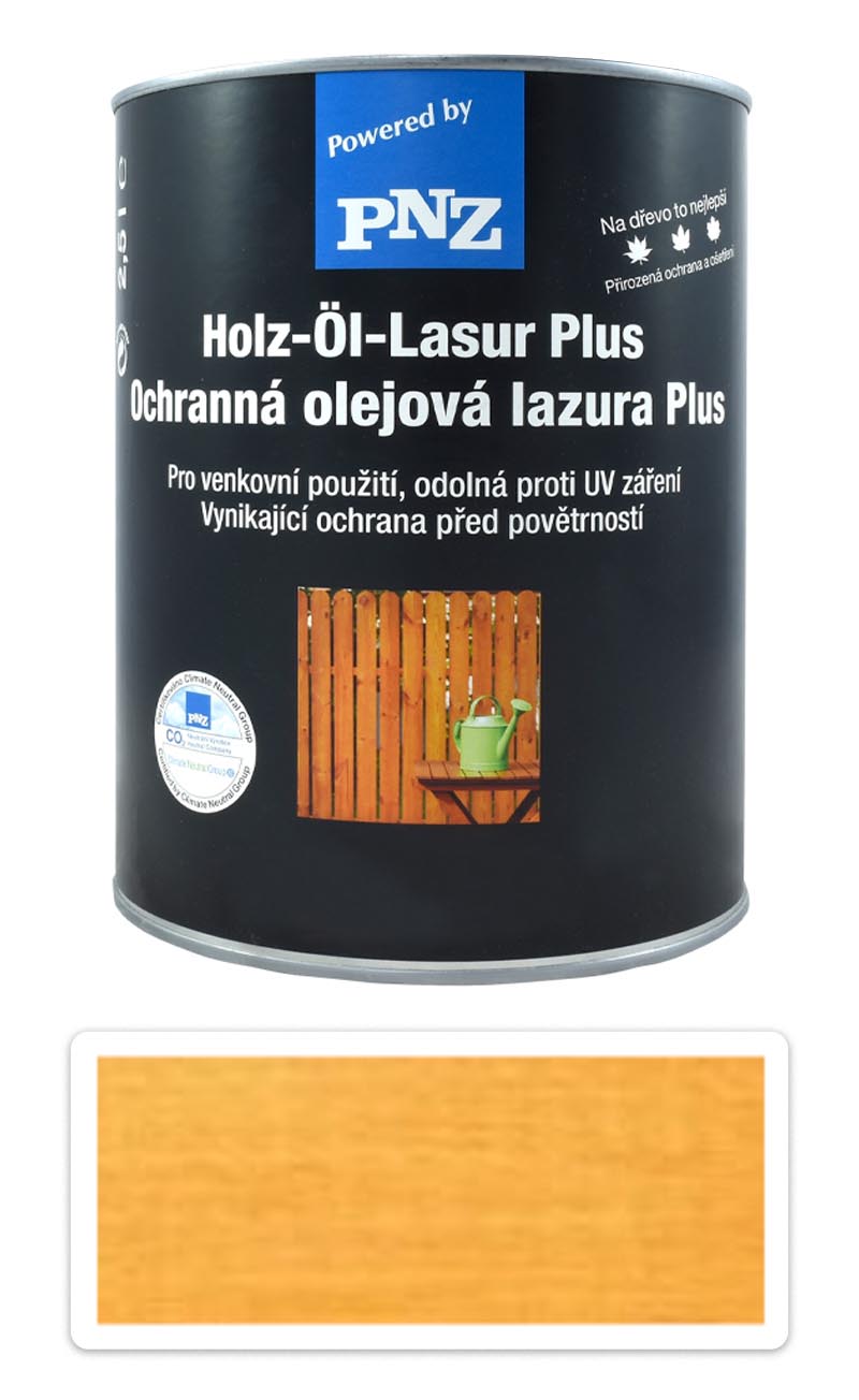 PNZ Ochranná olejová lazúra Plus 2.5 l Pinie