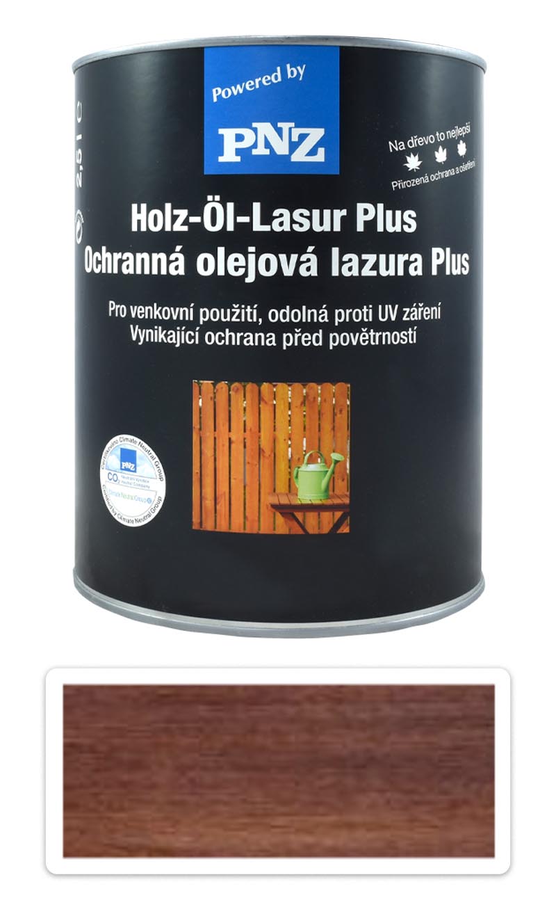 PNZ Ochranná olejová lazúra Plus 2.5 l Palisander