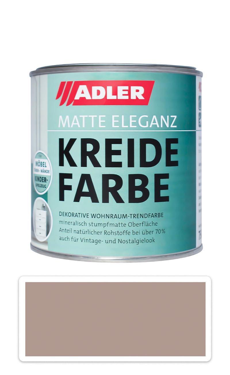 ADLER Kreidefarbe - univerzálna vodou riediteľná kriedová farba do interiéru 0.375 l Gipfelkreuz