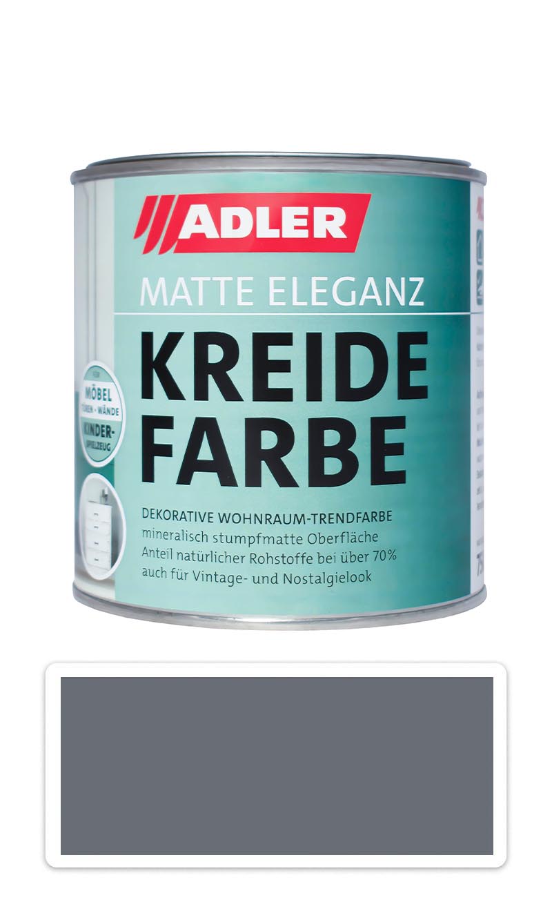 ADLER Kreidefarbe - univerzálna vodou riediteľná kriedová farba do interiéru 0.375 l Wildschwein