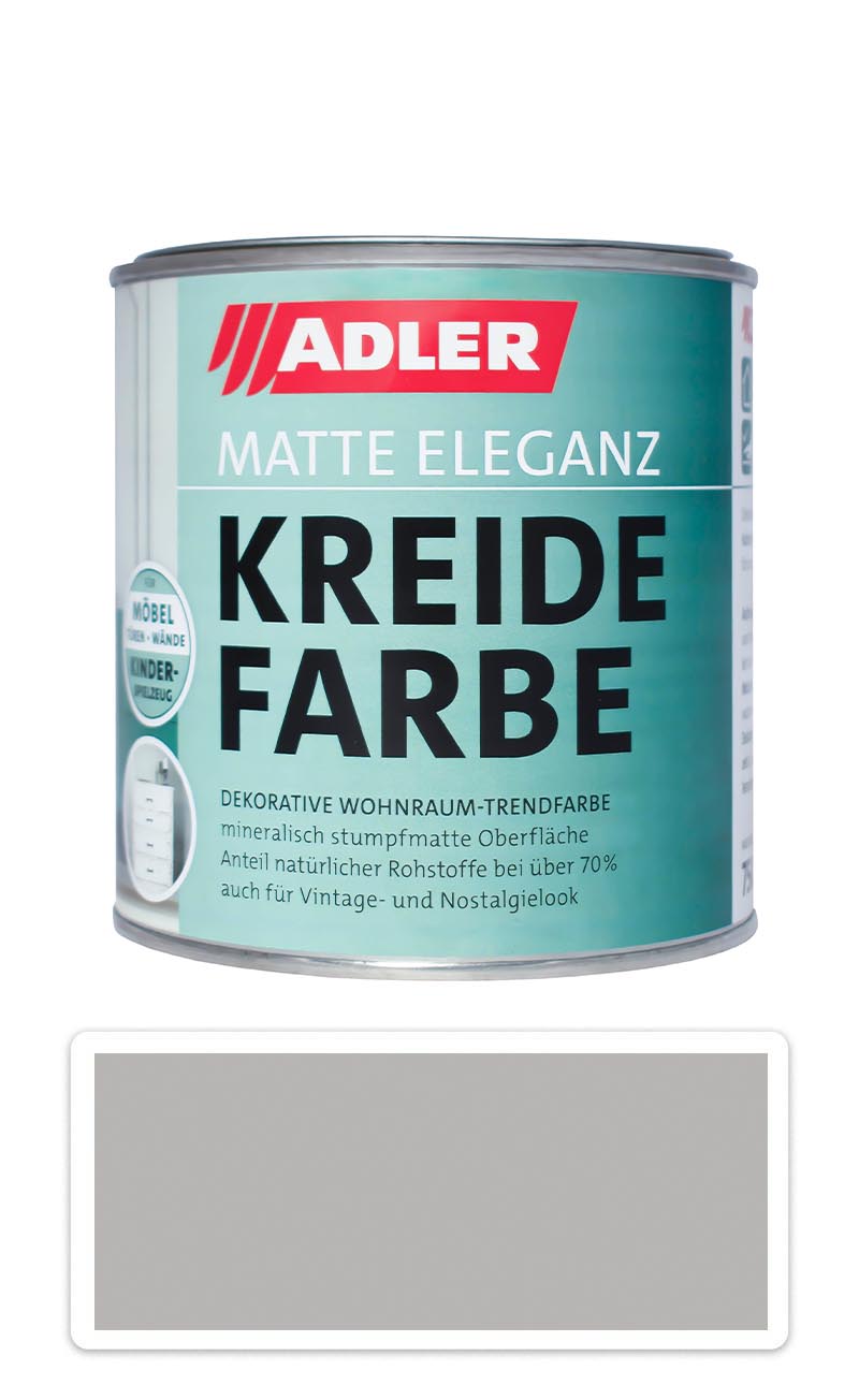 ADLER Kreidefarbe - univerzálna vodou riediteľná kriedová farba do interiéru 0.75 l Herzgespann