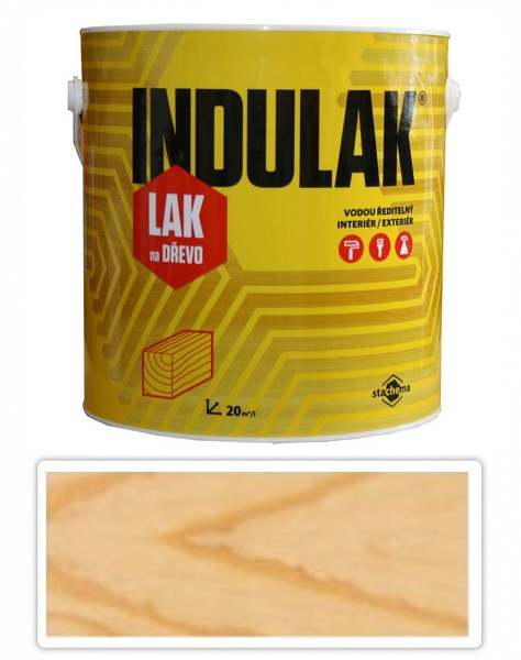 INDULAK - polyuretánový podlahový lak 2.5 l Bezfarebný polomat
