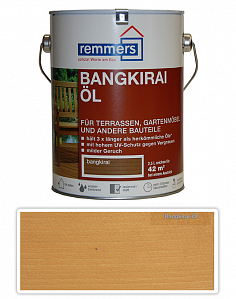 REMMERS Gartenholz Öl - vodou riediteľný terasový olej 2.5 l Bangkirai