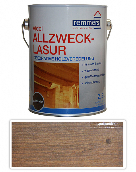 REMMERS Allzweck-lasur - vodou riediteľná lazúra 2.5 l Palisander