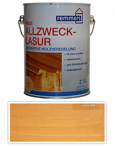 REMMERS Allzweck-lasur - vodou riediteľná lazúra 2.5 l Dub svetlý