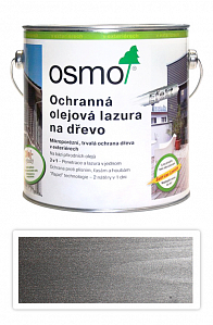 OSMO Ochranná olejová lazúra Efekt 2.5 l Onyx strieborný 1143
