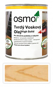 OSMO Tvrdý voskový olej Rapid pre interiéry 0.75 l Polomatný 3232