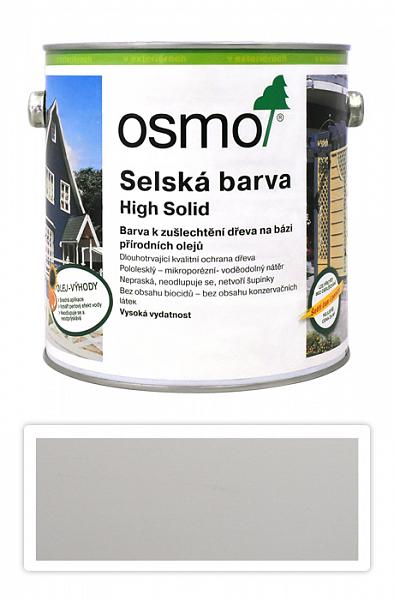OSMO Sedliacka farba 2.5 l Biela 2101
