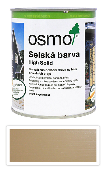 OSMO Sedliacka farba 0.75 l Slonová kosť 2204