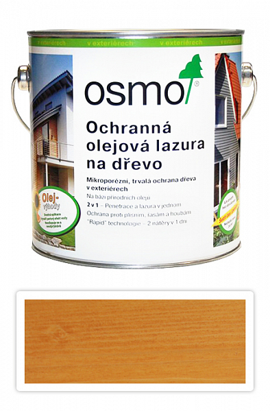 OSMO Ochranná olejová lazúra 2.5 l Pínia 710