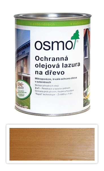 OSMO Ochranná olejová lazúra 0.75 l Borovica 700