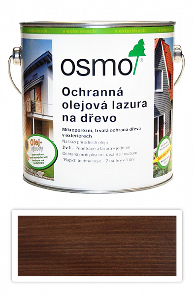 OSMO Ochranná olejová lazúra 2.5 l Palisander 727
