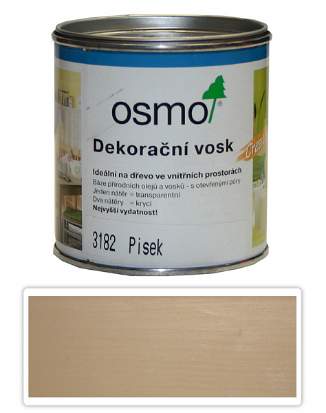 Dekoračný vosk OSMO CREATIV 0.375l Piesok 3182 DOPREDAJ!