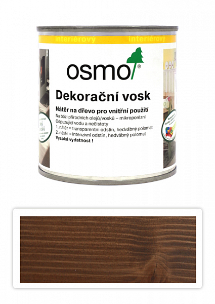OSMO Dekoračný vosk transparentný 0.375 l Dub antik 3168