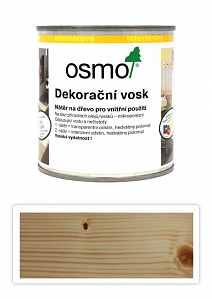 OSMO Dekoračný vosk transparentný 0.375 l Bezfarebný 3101