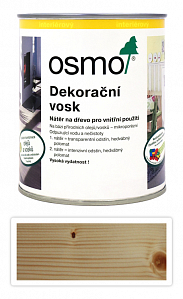 OSMO Dekoračný vosk transparentný 0.75 l Bezfarebný 3101