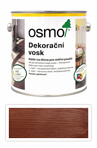 OSMO Dekoračný vosk transparentný 2.5 l Mahagón 3138