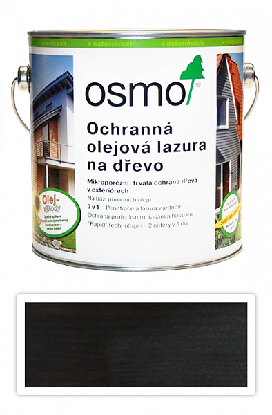 OSMO Ochranná olejová lazúra 2.5 l Eben 712