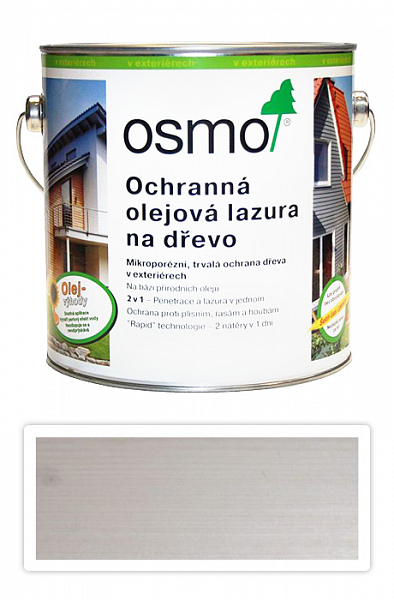 OSMO Ochranná olejová lazúra 2.5 l Biela 900