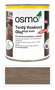 OSMO Tvrdý voskový olej farebný pre interiéry 0.75 l Grafit 3074 